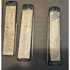 Lot of 3 Vintage Samson Eye-Splice Tools w/Original Plastic Pouch